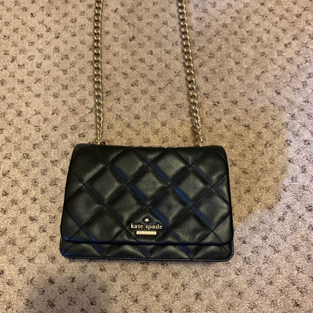 Black Kate Spade crossbody!